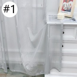 Rideaux Transparents Élégants Pour Le Salon