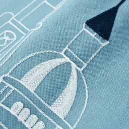 Rideaux Brodés Style Château Nordique Pour Salon Et Chambre À Coucher