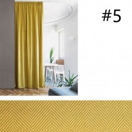 Rideau Moderne De Couleur Unie, Rideau Occultant Sur Mesure Pour Salon