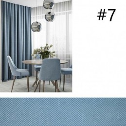 Rideau Moderne De Couleur Unie, Rideau Occultant Sur Mesure Pour Salon