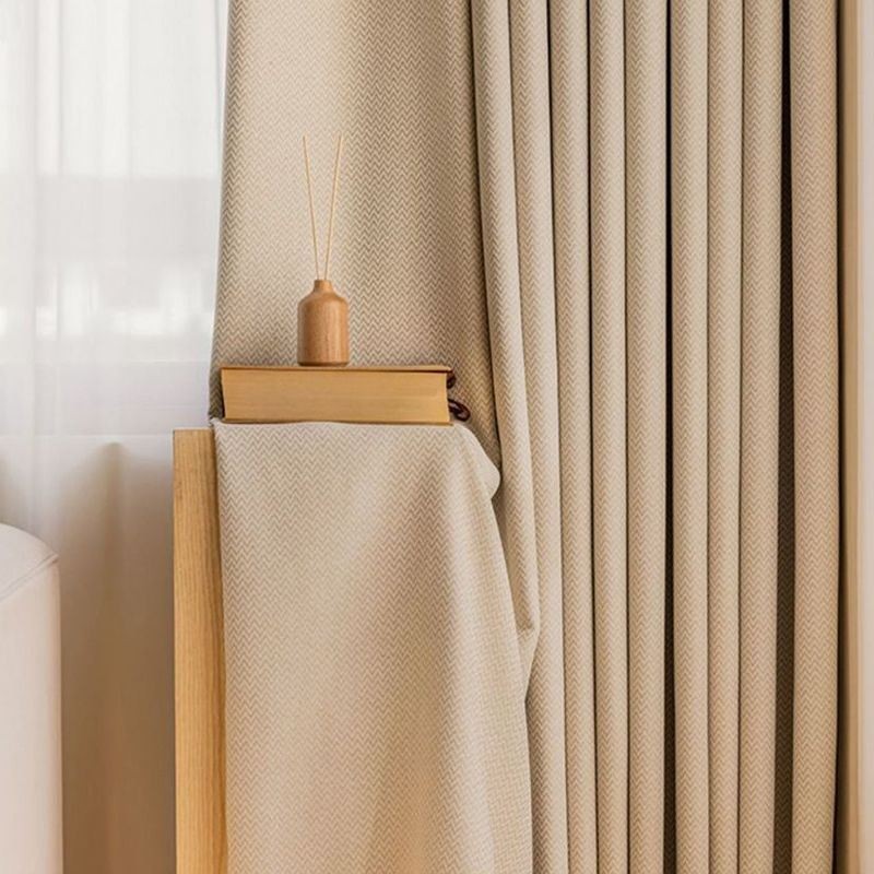 Rideaux Occultants À Motif De Lignes Ondulées Pour Salon Et Chambre À Coucher