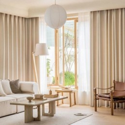 Rideaux Occultants À Motif De Lignes Ondulées Pour Salon Et Chambre À Coucher
