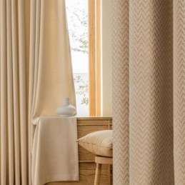 Rideaux Occultants À Motif De Lignes Ondulées Pour Salon Et Chambre À Coucher