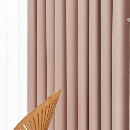Rideaux Occultants De Couleur Unie Style Nordique Pour Salon