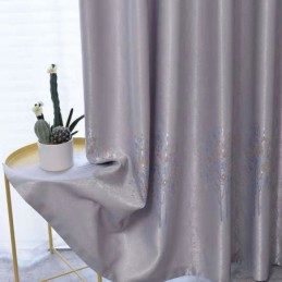 Rideaux Jacquard Arbre Modernes Légers Luxe Nordique Pour Salon Salle À Manger