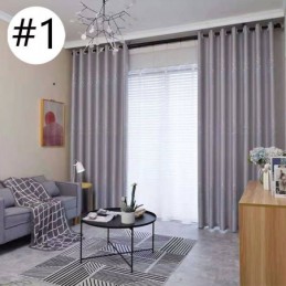 Rideaux Jacquard Arbre Modernes Légers Luxe Nordique Pour Salon Salle À Manger