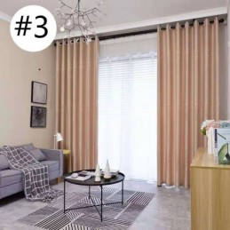 Rideaux Jacquard Arbre Modernes Légers Luxe Nordique Pour Salon Salle À Manger