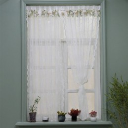 Rideaux Transparents Blancs...