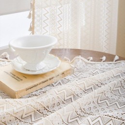 Rideau En Tulle Moderne Sur Mesure, Délicat Et Translucide, Pour Fenêtre De Salon Ou De Chambre À Coucher