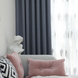Rideaux Occultants À Chevrons Tendance Pour Salon Et Chambre À Coucher