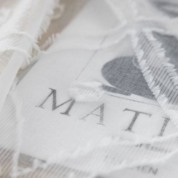 Rideau Transparent Délicat Sur Mesure, Rideaux En Tulle Brodé Pour Salon