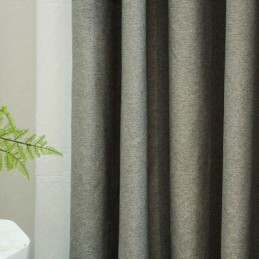 Rideaux Occultants De Couleur Unie Style Nordique Pour Salon