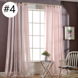 Rideau En Tulle Floral Moderne Sur Mesure Pour Salon Et Chambre À Coucher