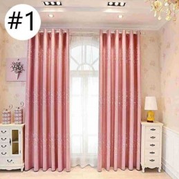 Rideaux Jacquard À Pois Occultants Modernes Pour Salon Et Chambre À Coucher
