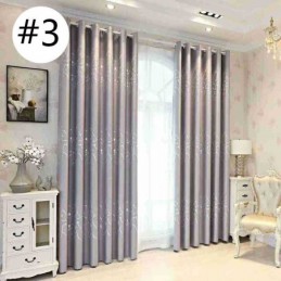 Rideaux Jacquard À Pois Occultants Modernes Pour Salon Et Chambre À Coucher