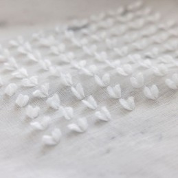 Rideau Transparent Nordique Sur Mesure En Tulle Gaufré Pour Salon Et Chambre À Coucher