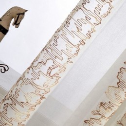 Rideaux En Voile Transparent Modernes, Rideaux Décoratifs Pour Fenêtre, Salon, Chambre À Coucher