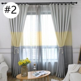 Rideau Sur Mesure Rideau À Rayures Nordiques Fenêtre