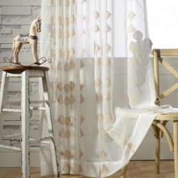 Rideau En Tulle Moderne Sur...