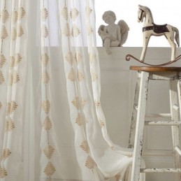 Rideau En Tulle Moderne Sur Mesure, Délicat Et Translucide, Pour Fenêtre De Salon Ou De Chambre À Coucher