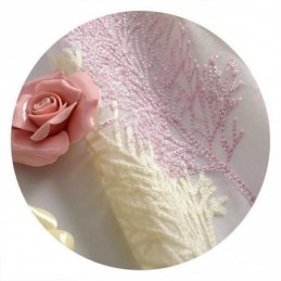 Rideau Transparent Nordique Sur Mesure En Tulle Avec Arbres Pour Salon Et Chambre À Coucher
