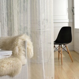 Rideau Transparent Nordique...