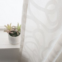 Rideaux En Tulle Blanc, Voile Transparent Moderne, Rideau Sur Mesure Pour Salon Et Chambre À Coucher