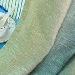 Rideau Semi-Occultant Simple Sur Mesure, Imprimé À Rayures Colorées, Pour Salon