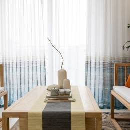 Rideau Transparent De Style...