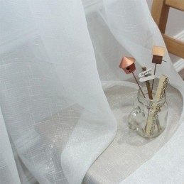 Rideau Transparent Élégant...