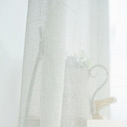 Rideau Transparent Élégant Sur Mesure, Couleur Unie, Tulle, Pour Salon, Chambre À Coucher
