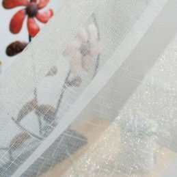 Rideau Transparent Élégant Sur Mesure, Couleur Unie, Tulle, Pour Salon, Chambre À Coucher