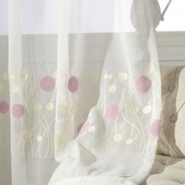 Rideau En Tulle Brodé Sur Mesure, Rideau Moderne En Voile De Gaze Pour Salon Et Chambre À Coucher
