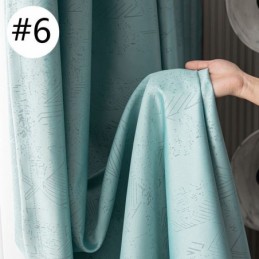 Rideaux Occultants En Jacquard Géométrique Pour Salon