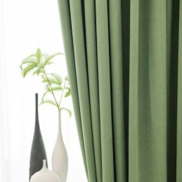 Rideaux Occultants De Couleur Unie Style Nordique Pour Salon