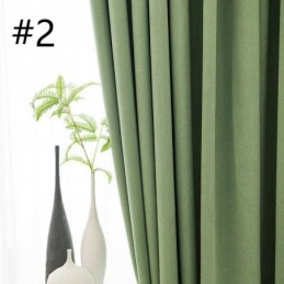 Rideaux Occultants De Couleur Unie Style Nordique Pour Salon