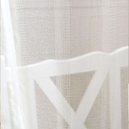 Rideau Transparent Respirant Sur Mesure, Voile Décoratif En Tulle Blanc Pour Salon