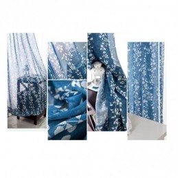 Rideau Transparent Imprimé Simplicity Sur Mesure, En Tulle, Pour Salon