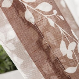Rideau Transparent Imprimé Simplicity Sur Mesure, En Tulle, Pour Salon