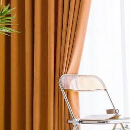 Rideaux Modernes De Couleur Unie, Occultants, Sur Mesure, Pour Salon Et Chambre À Coucher