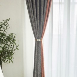 Rideaux Occultants Patchwork Nordiques Pour Salon Et Chambre À Coucher