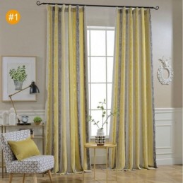 Rideau Occultant Moderne Max Sur Mesure, Motif Abstrait En Jacquard De Précision Pour Chambre À Coucher