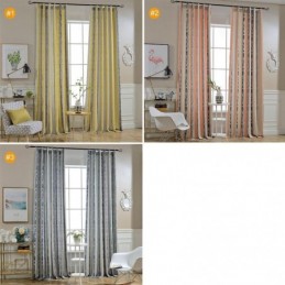 Rideau Occultant Moderne Max Sur Mesure, Motif Abstrait En Jacquard De Précision Pour Chambre À Coucher