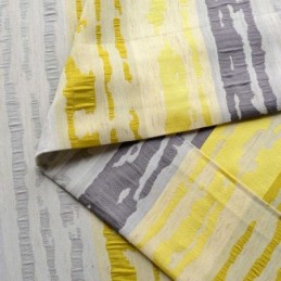 Rideau Occultant Moderne Max Sur Mesure, Motif Abstrait En Jacquard De Précision Pour Chambre À Coucher