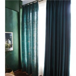 Rideau Décoratif En Coton Et Lin Sur Mesure, Semi-Occultant, Motif Abeille Pastorale, Pour Chambre D'Enfant