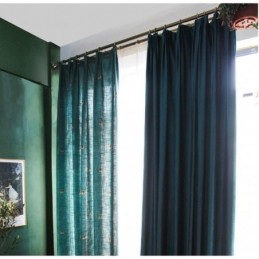 Rideau Décoratif En Coton Et Lin Sur Mesure, Semi-Occultant, Motif Abeille Pastorale, Pour Chambre D'Enfant