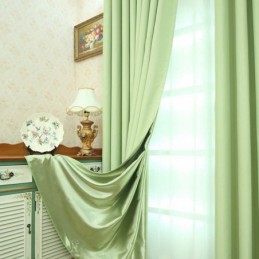 Rideaux Occultants Modernes De Couleur Unie, De Qualité Supérieure, Sur Mesure, Pour Salon Et Salle À Manger