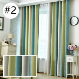 Rideau Sur Mesure Pour La Maison, Motif Rayures Modernes, Pour Salon
