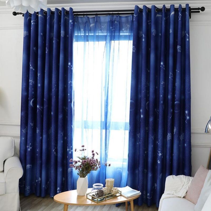 Rideau Sur Mesure Rideau Romance Ciel Étoilé Fenêtre