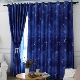 Rideau Sur Mesure Rideau Romance Ciel Étoilé Fenêtre